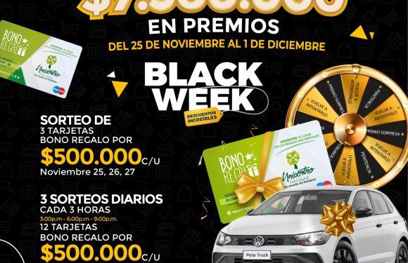 SORTEO BONO REGALO BLACK WEEK