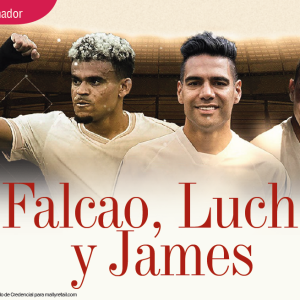 TRÍO GANADOR | FALCAO, LUCHO Y JAMES