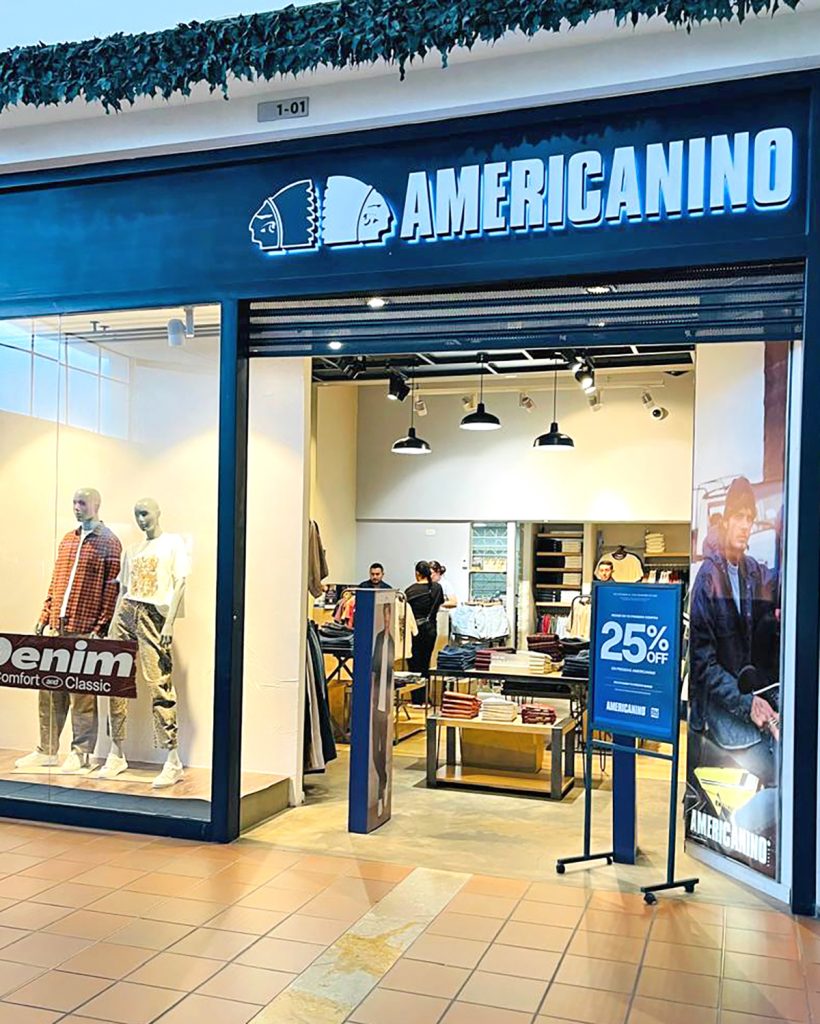Fachada de Americanino