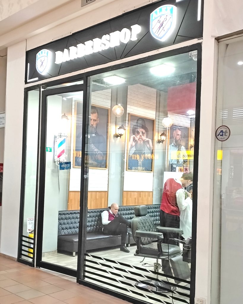 Fachada de Barber Shop