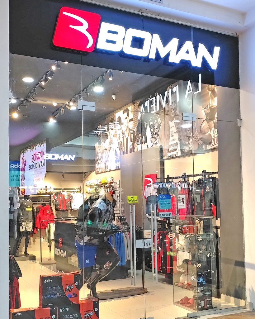 Fachada de Tienda Boman Cúcuta