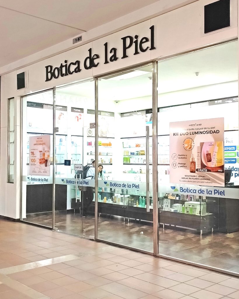 Fachada de Botica de la Piel