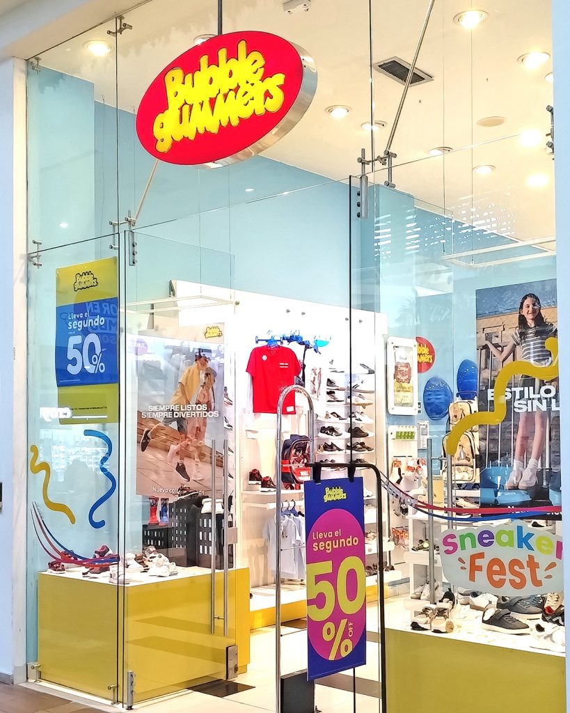 Fachada de Bubble Gummers