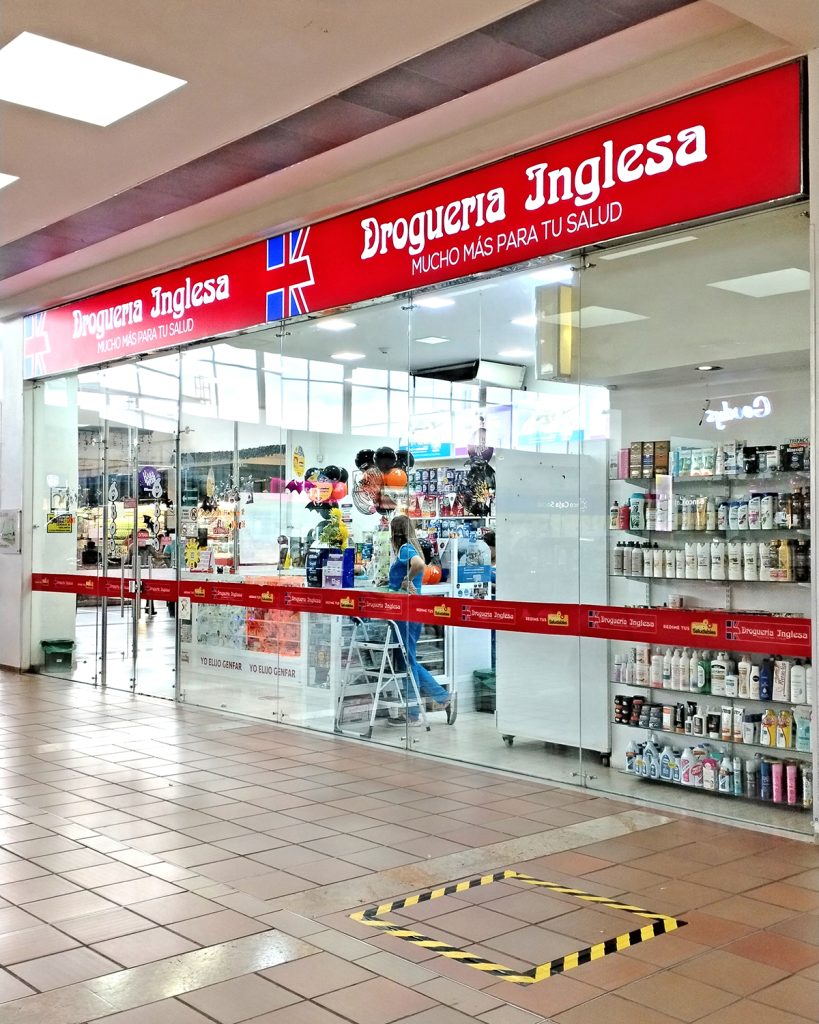 Fachada de Droguería Inglesa