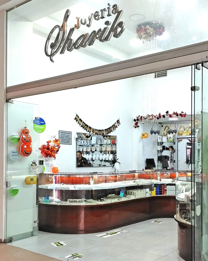 Fachada de Joyería Sharik