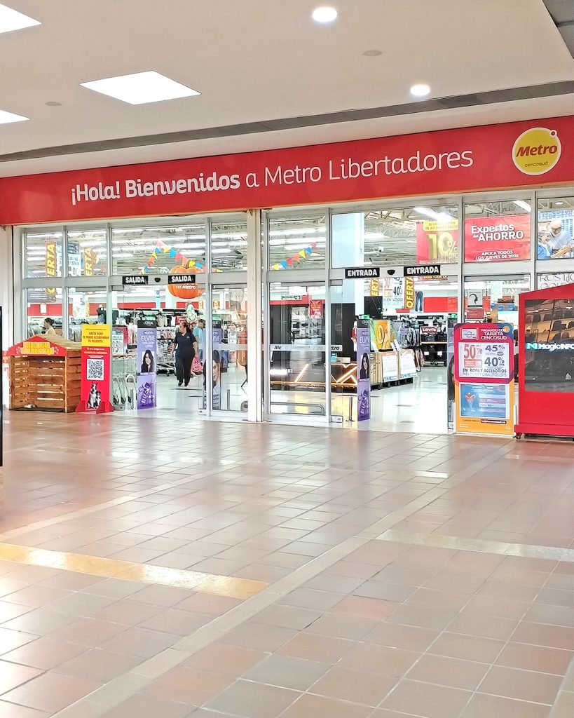 Fachada de Metro