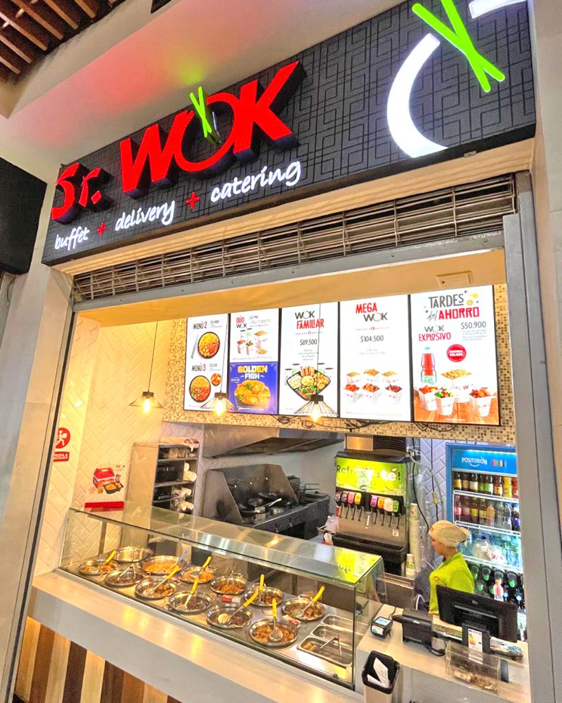 Fachada de Sr. Wok