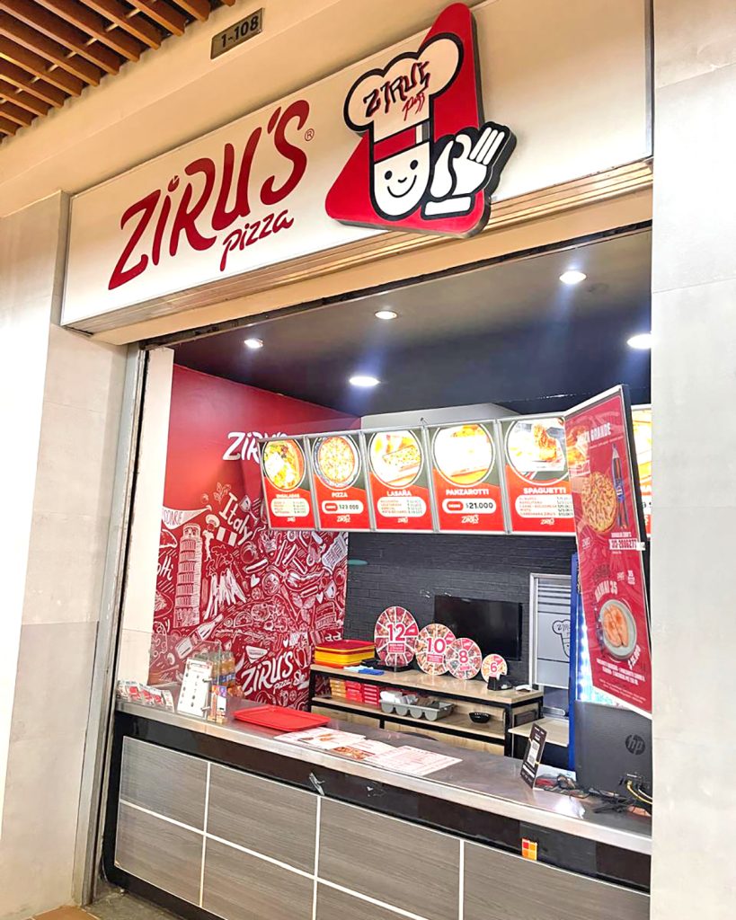 Fachada de Ziruz Pizza